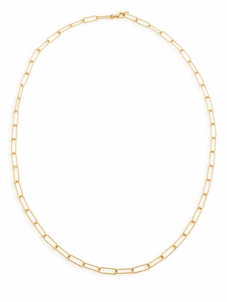 Monica Vinader Alta-textured chain necklace - Gold Cover