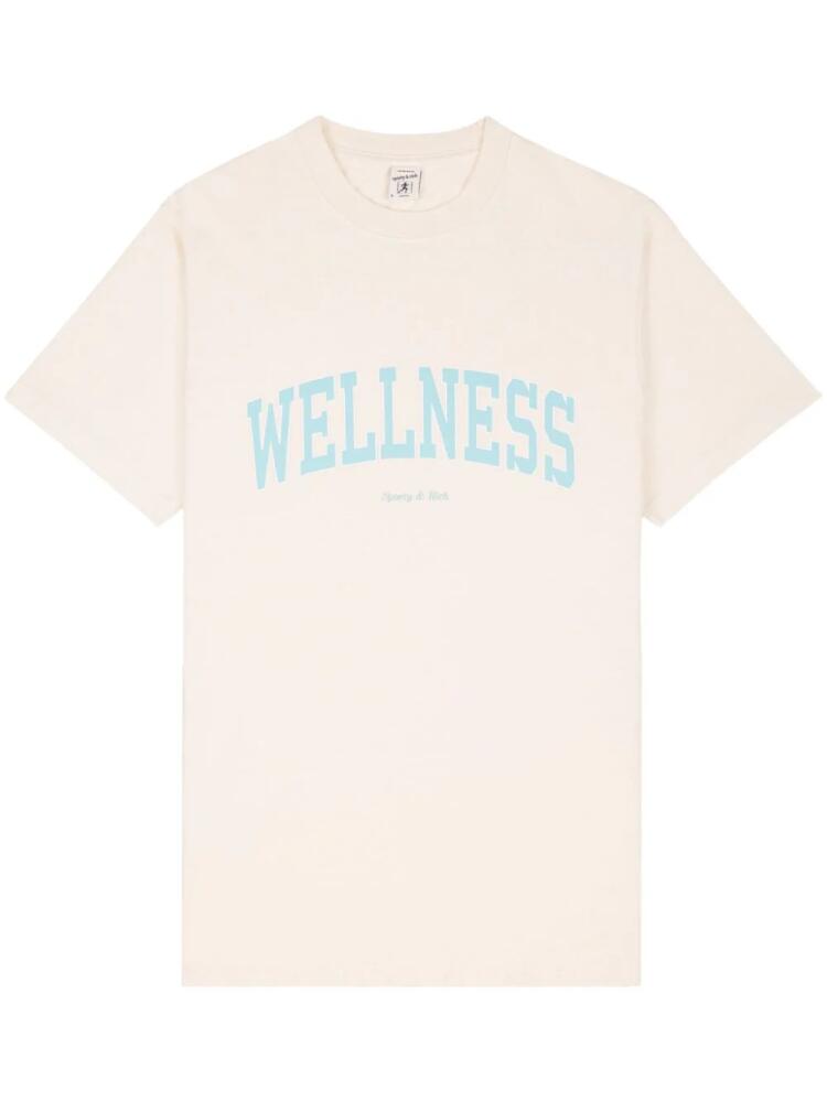 Sporty & Rich Wellness Ivy T-shirt - Neutrals Cover