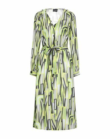 Atos Lombardini Woman Midi dress Light green Polyester Cover