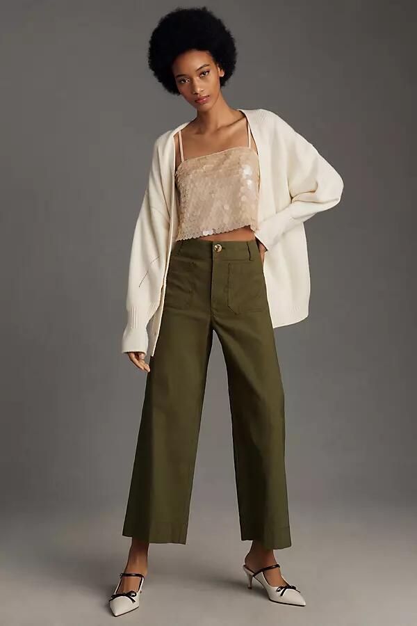 The Colette Cropped Wide-Leg Pants by Maeve Cover