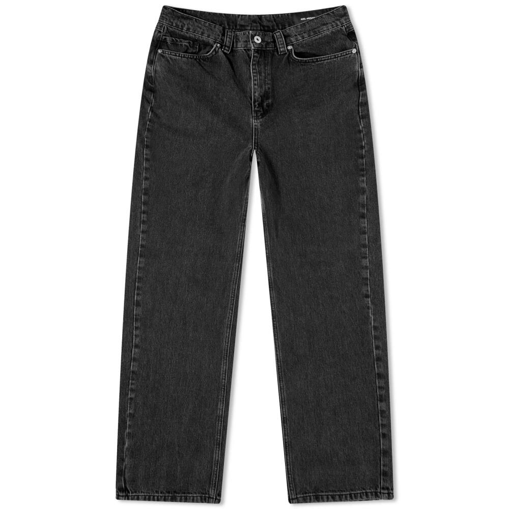 Axel Arigato Women's Sly Mid-Rise Jeans in Black Cover