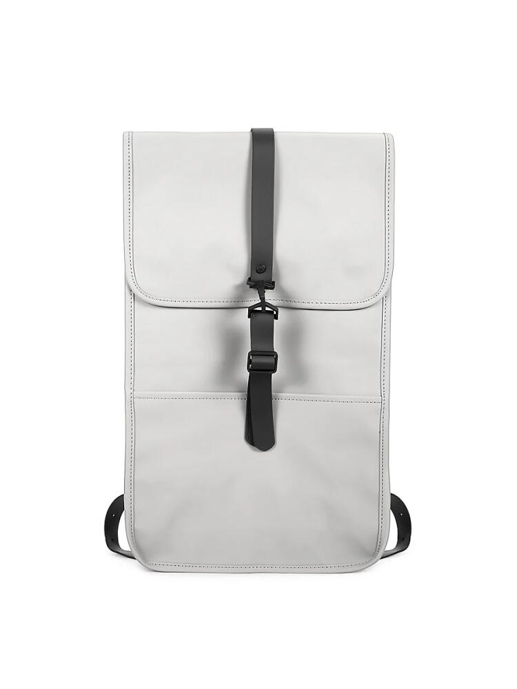 Rains Men's Solid Backpack - Ash Cover