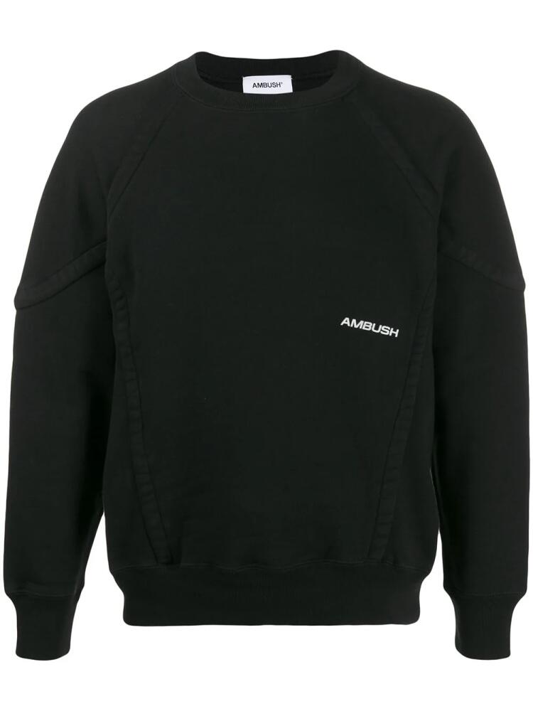 AMBUSH logo print sweatshirt - Black Cover