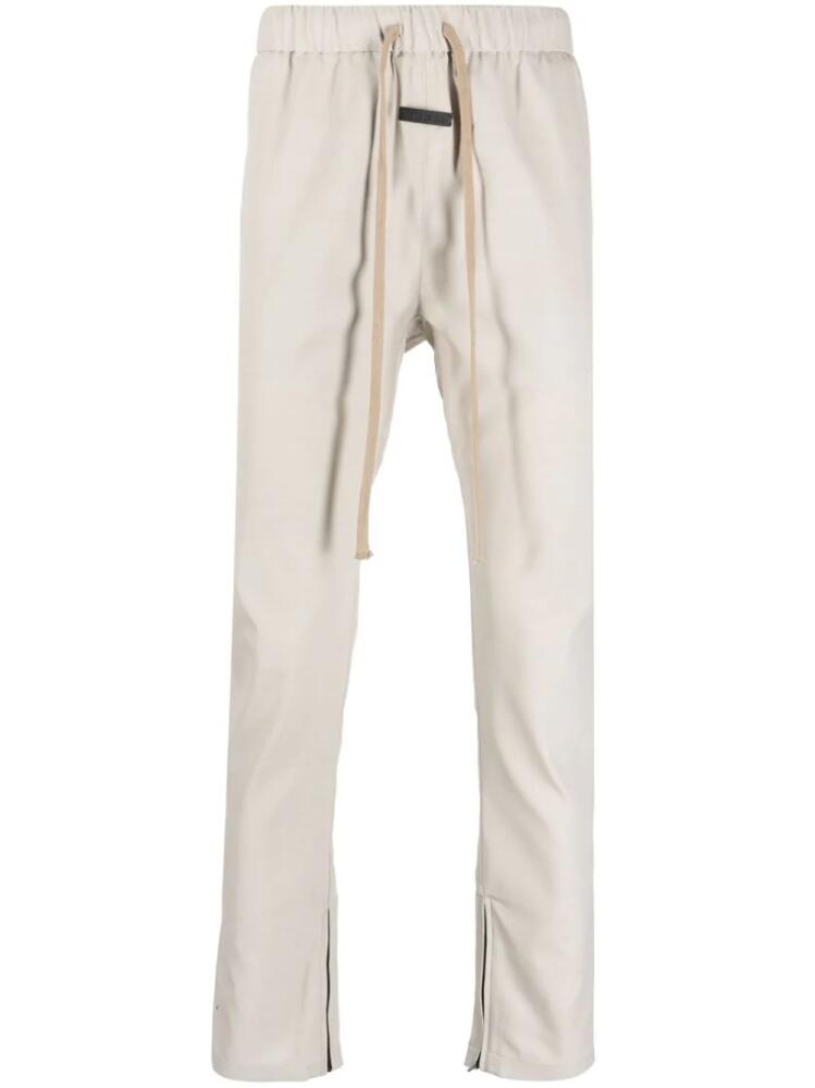 Fear Of God tapered-leg drawstring trousers - Neutrals Cover