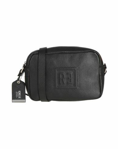 Rǝbelle Woman Cross-body bag Black Cow leather Cover