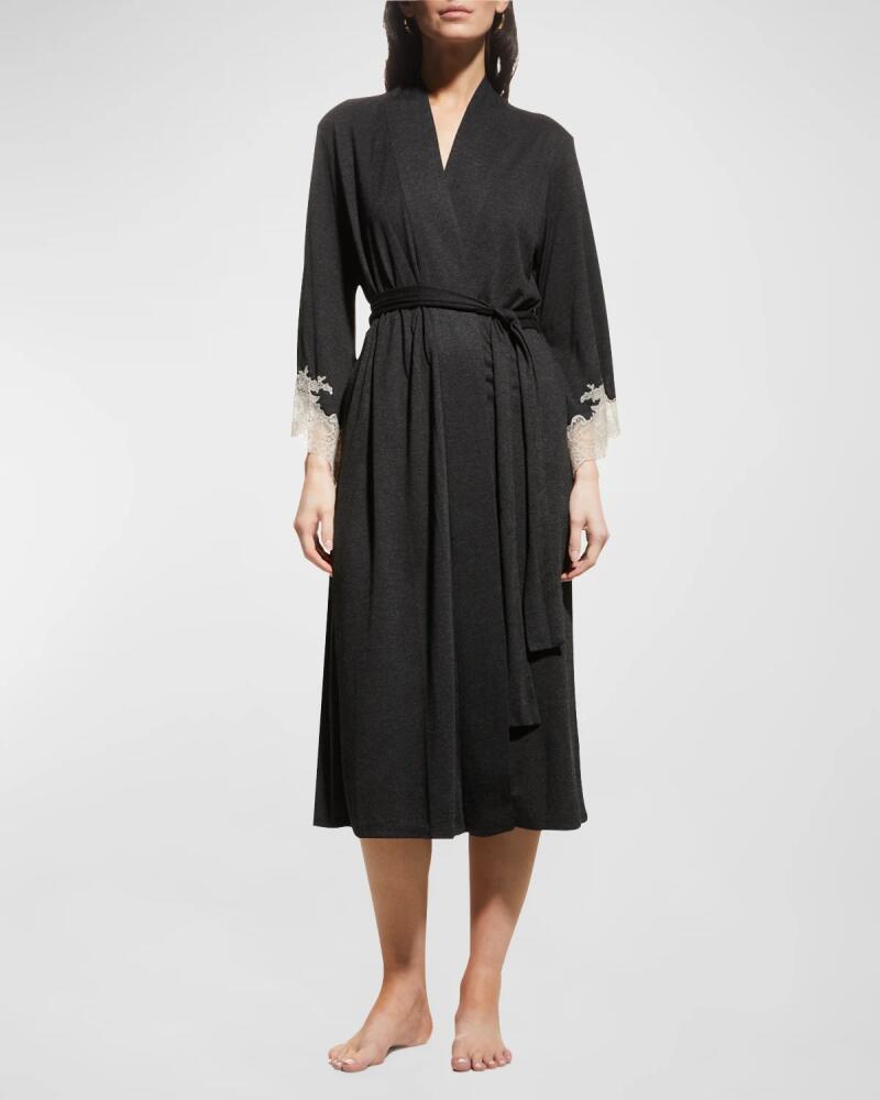 Natori Luxe Shangri-La Knit Robe Cover