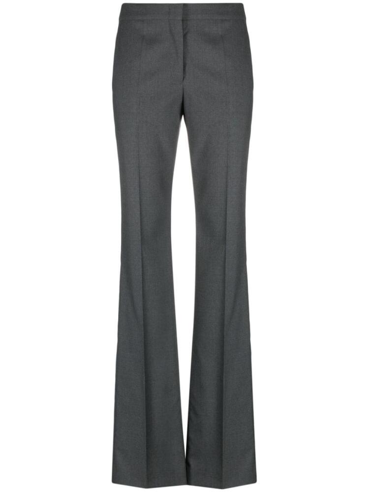 Moschino straight virgin wool tailored trousers - Grey Cover