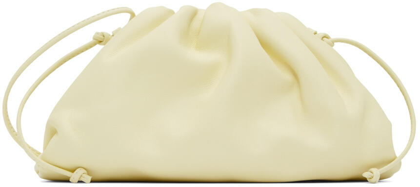 Bottega Veneta Yellow Mini Pouch Clutch Cover