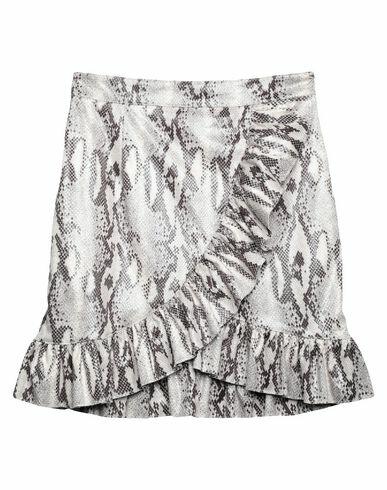 Msgm Woman Midi skirt Ivory Polyester Cover