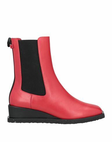 Ferragamo Woman Ankle boots Red Calfskin Cover