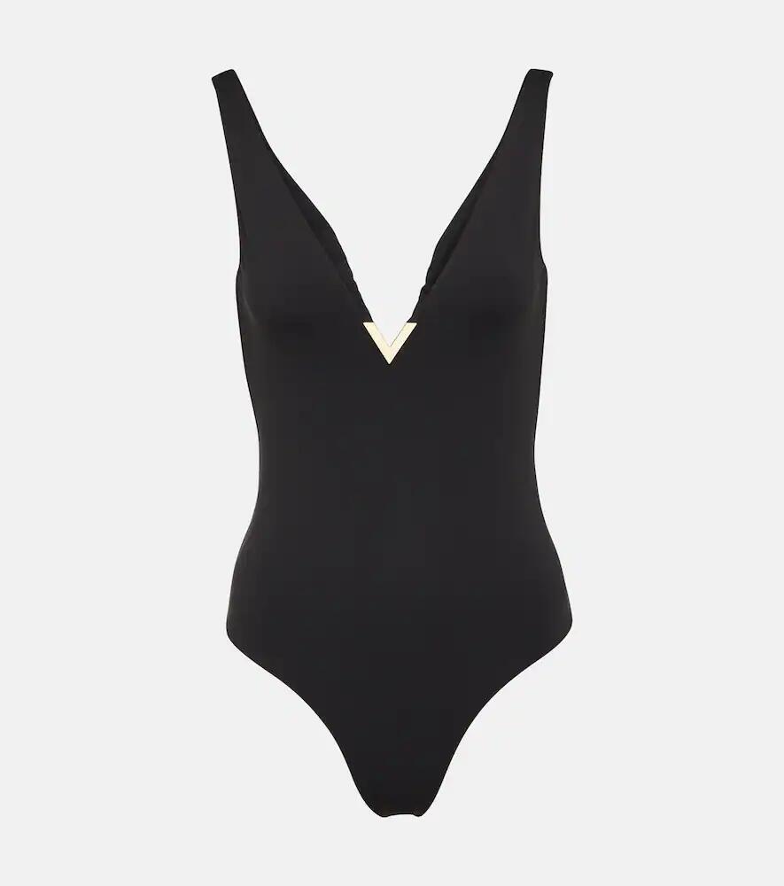 Valentino V-neck swimsuit Cover