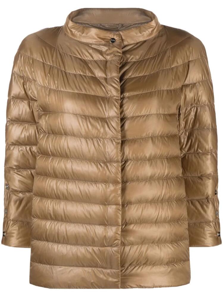 Herno Elsa quilted puffer jacket - Brown Cover