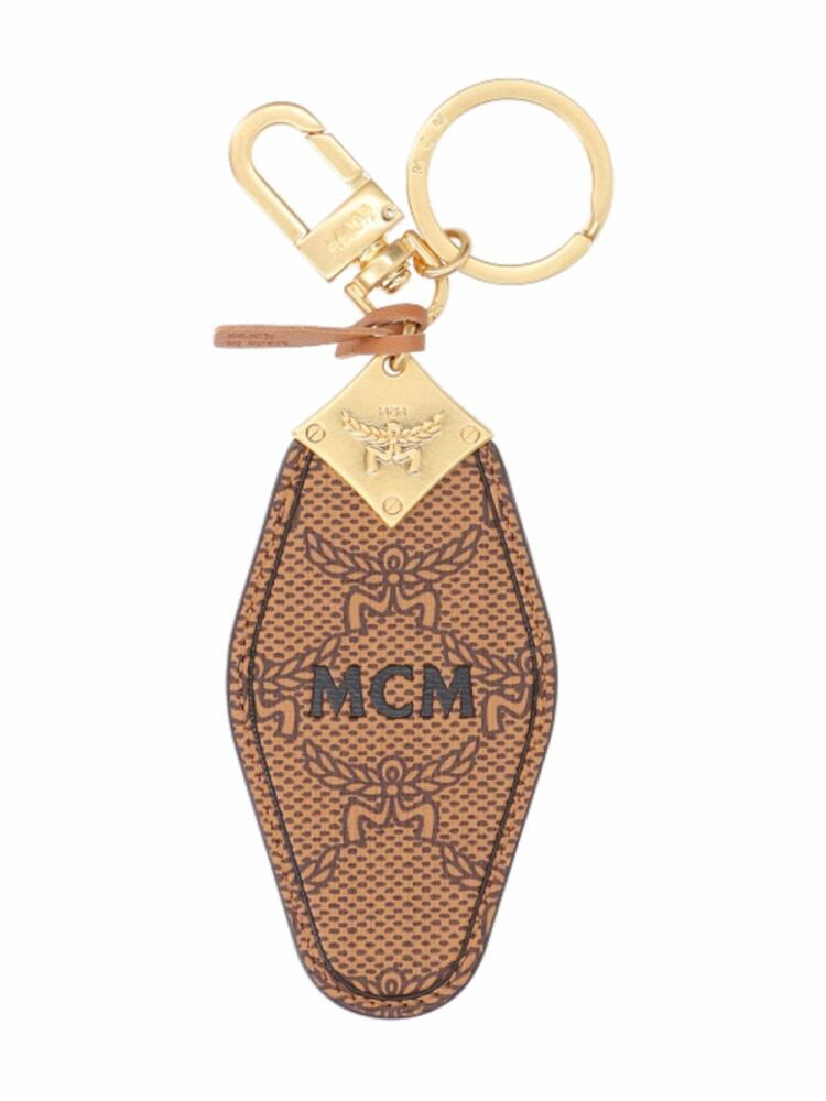 MCM Himmel keyring - Brown Cover