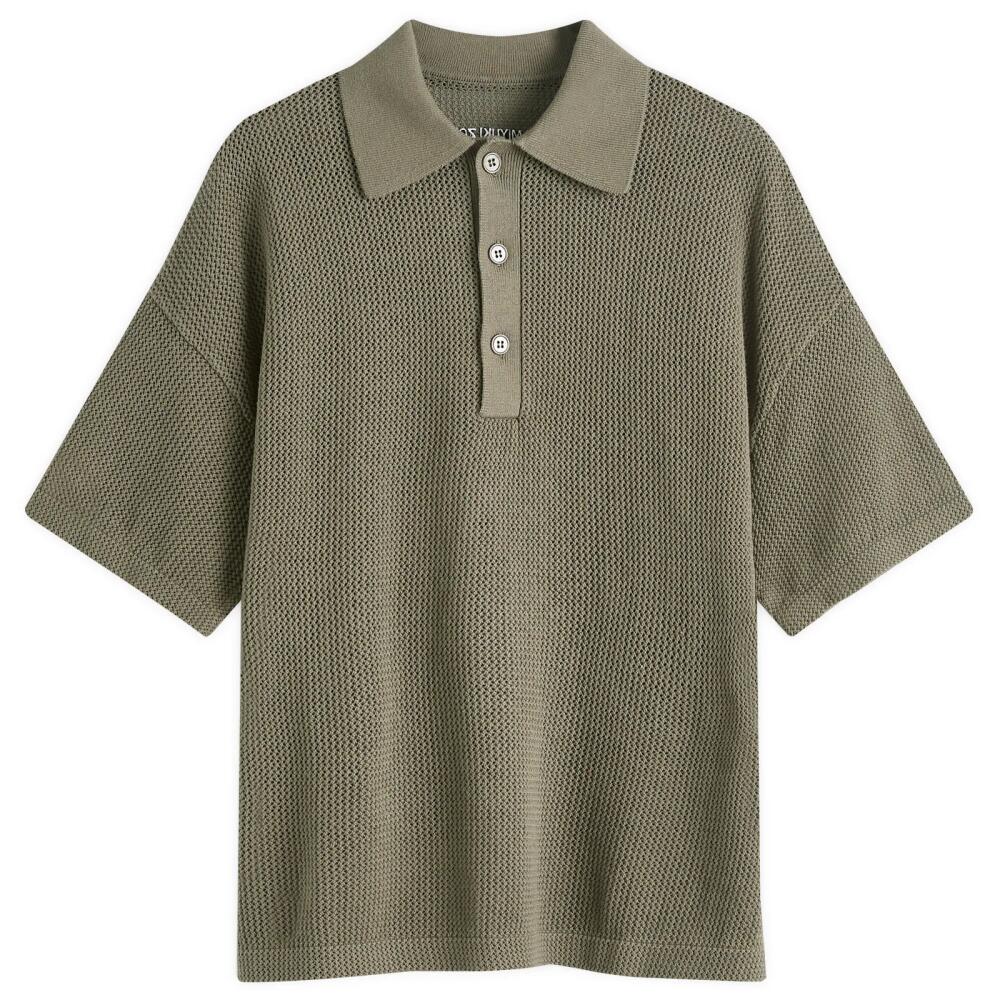 MKI Men's Loose Gauge Polo in Green Cover