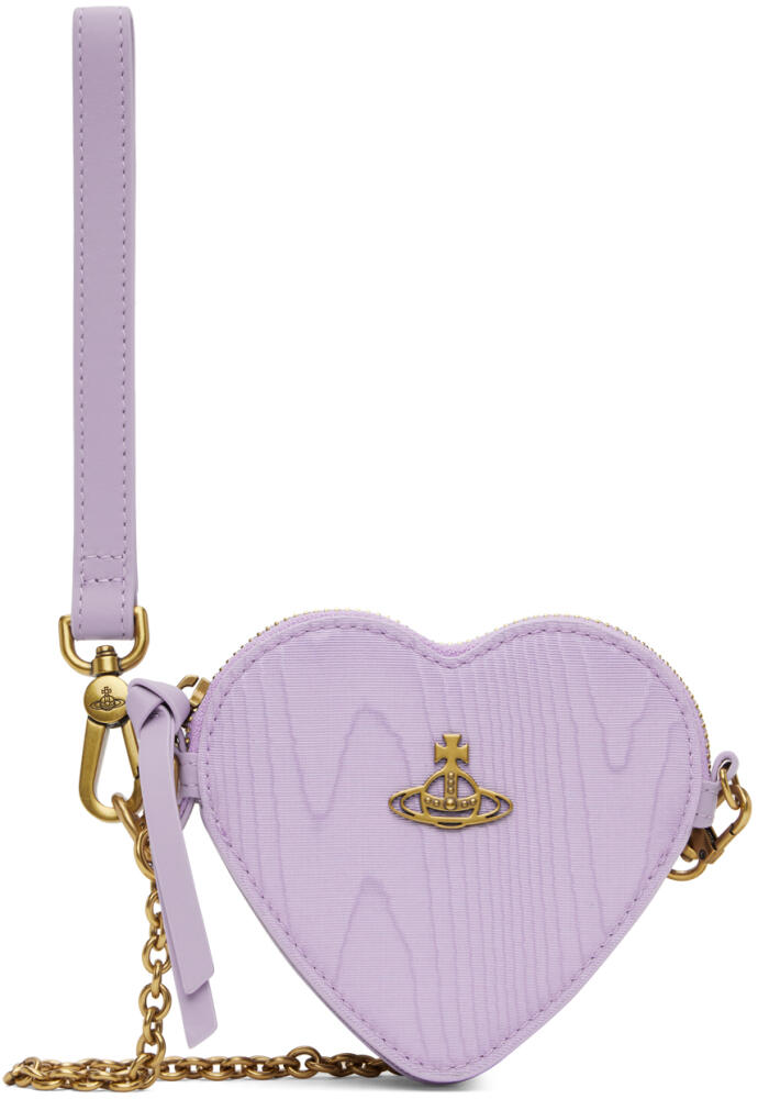 Vivienne Westwood Purple Heart Wristlet Pouch Cover