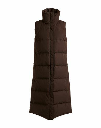 Theory Woman Puffer Brown Polyester Cover