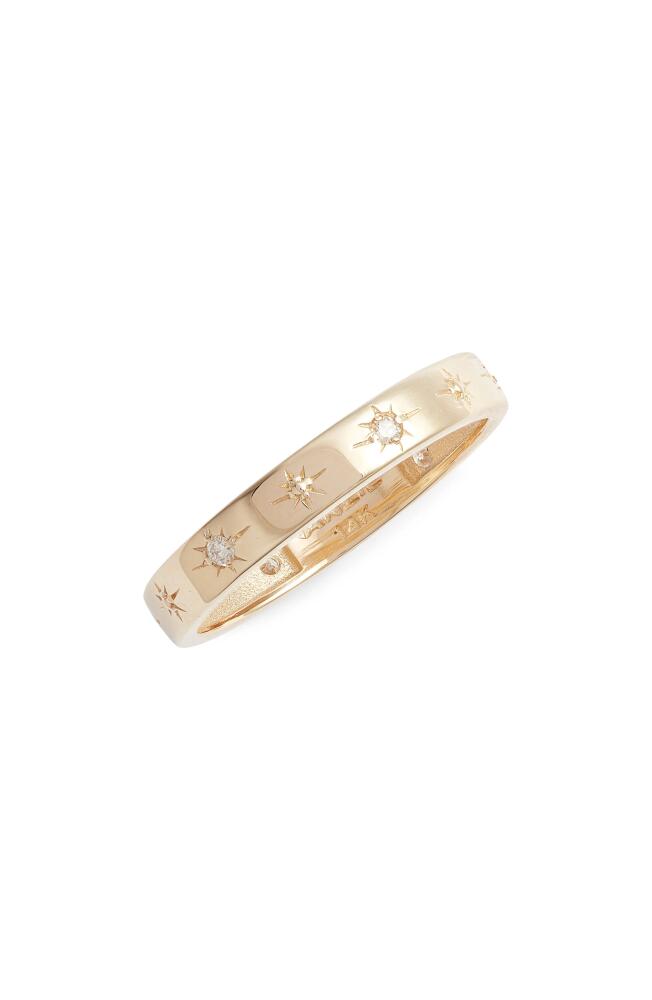 Anzie x Mel Soldera Celestial 14K Gold & Diamond Eternity Ring in Gold/Diamond Cover