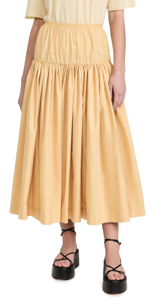 Molly Goddard Matilda Skirt Yellow Cover