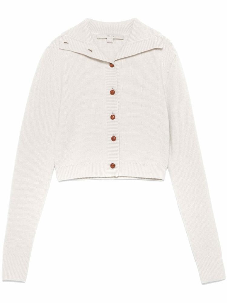 REMAIN merino wool cardigan - Neutrals Cover