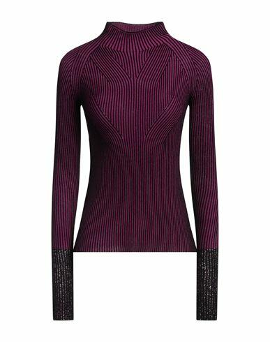 Liu •jo Woman Turtleneck Purple Viscose, Polyester Cover