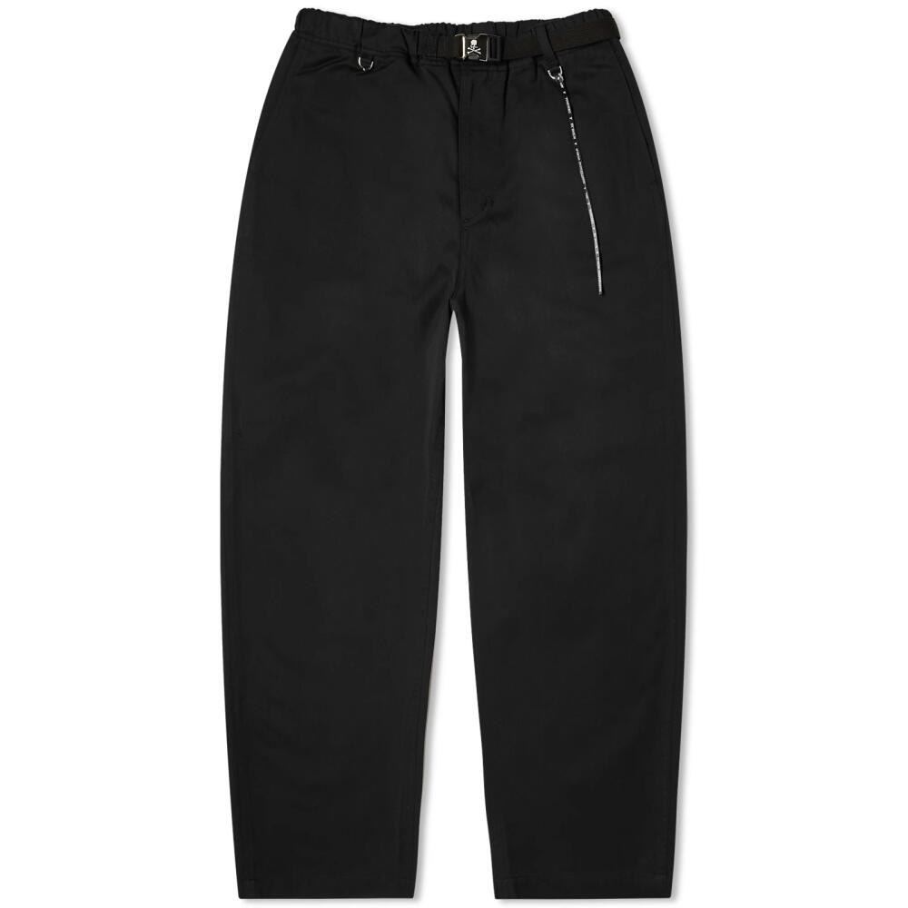 MASTERMIND WORLD Men's Belted Drawstring Skull Trousers in Black Cover