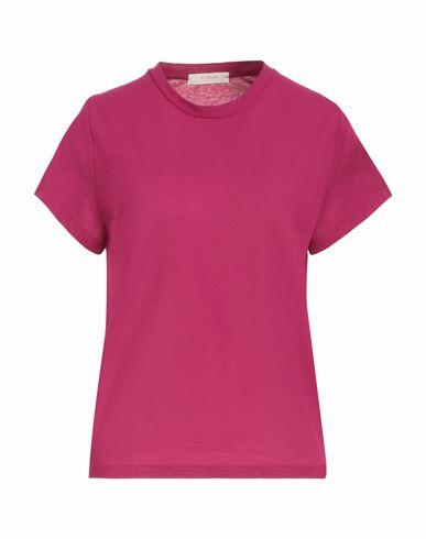 Zanone Woman T-shirt Magenta Cotton Cover