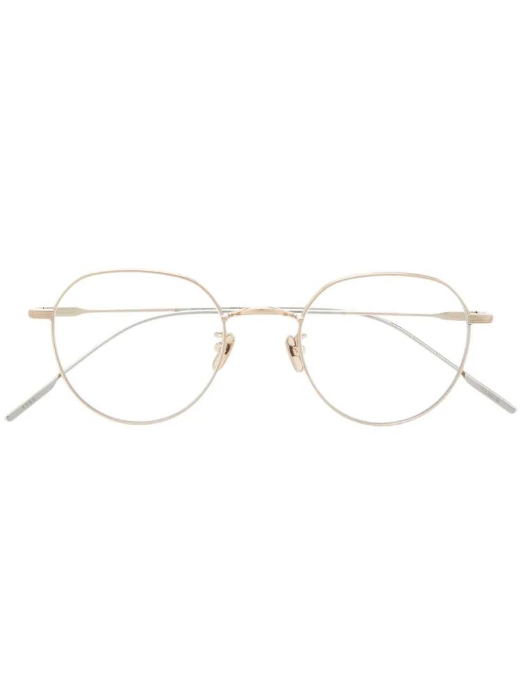 Gentle Monster Yona 031 round-frame glasses - Silver Cover