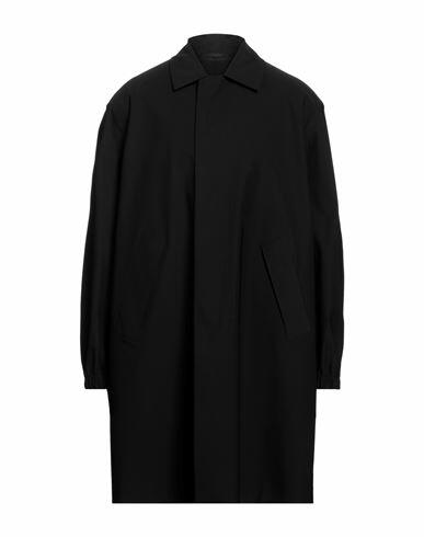 Harris Wharf London Man Overcoat & Trench Coat Black Polyester Cover