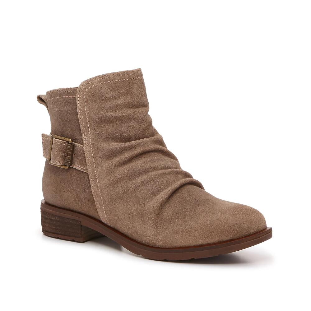 Sofft Brookdale Bootie | Women's | Light Grey Taupe Suede Cover