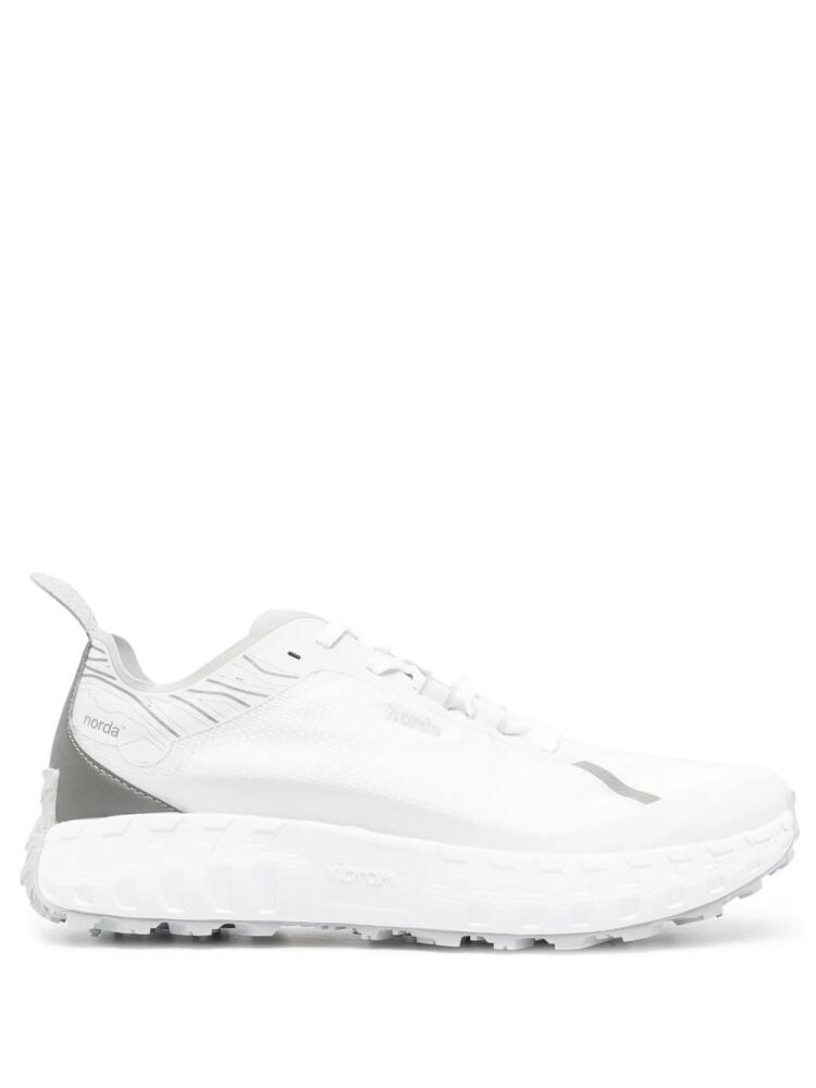 norda 001 low-top running sneakers - White Cover