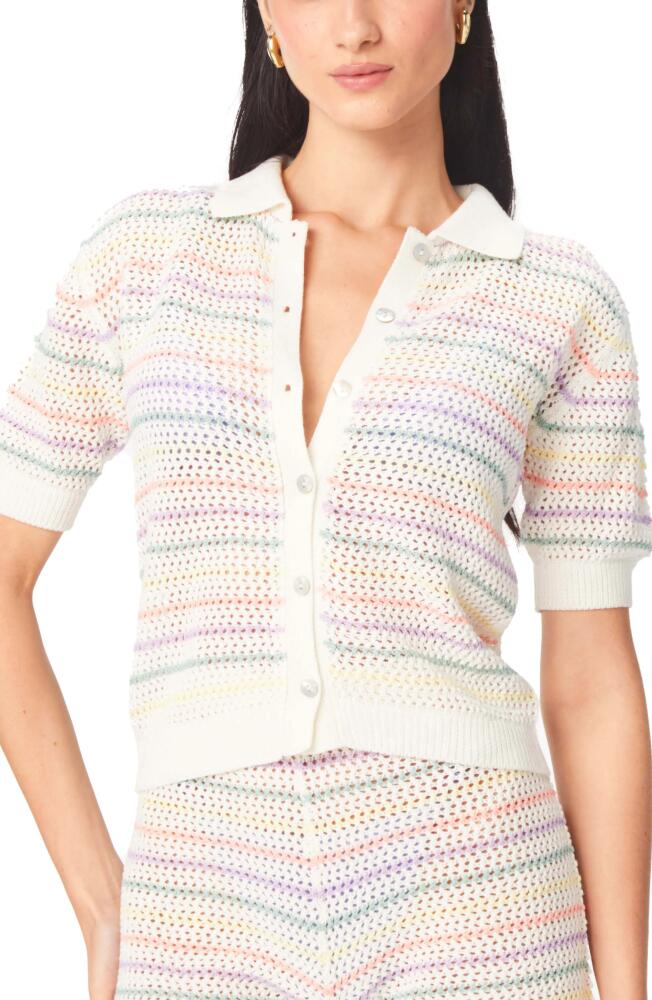 Capittana Maya Stripe Cover-Up Cardigan in Multicolor Cover