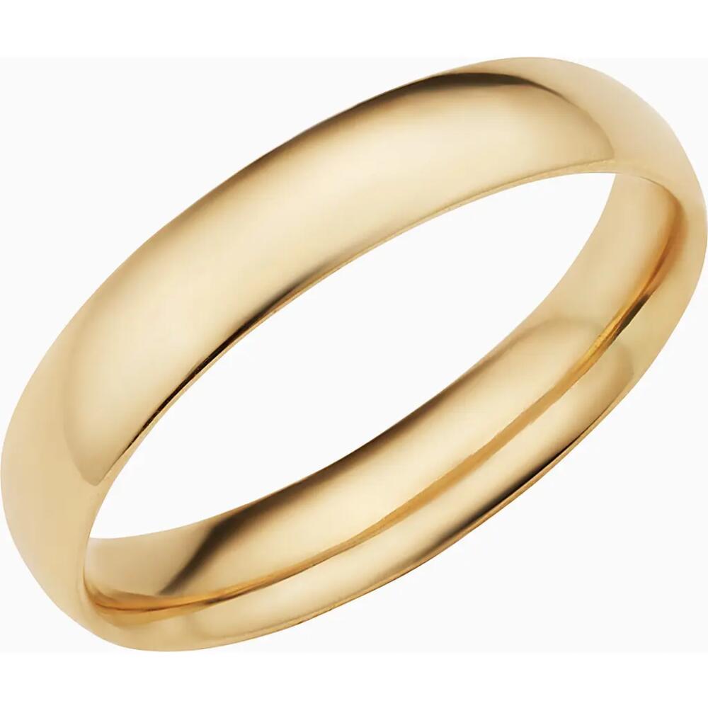 Oradina 14K Gold Forever Band Bold Ring in Yellow Gold Cover