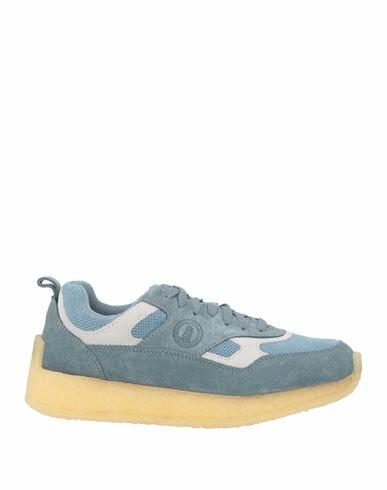 Clarks Originals Man Sneakers Pastel blue Leather Cover