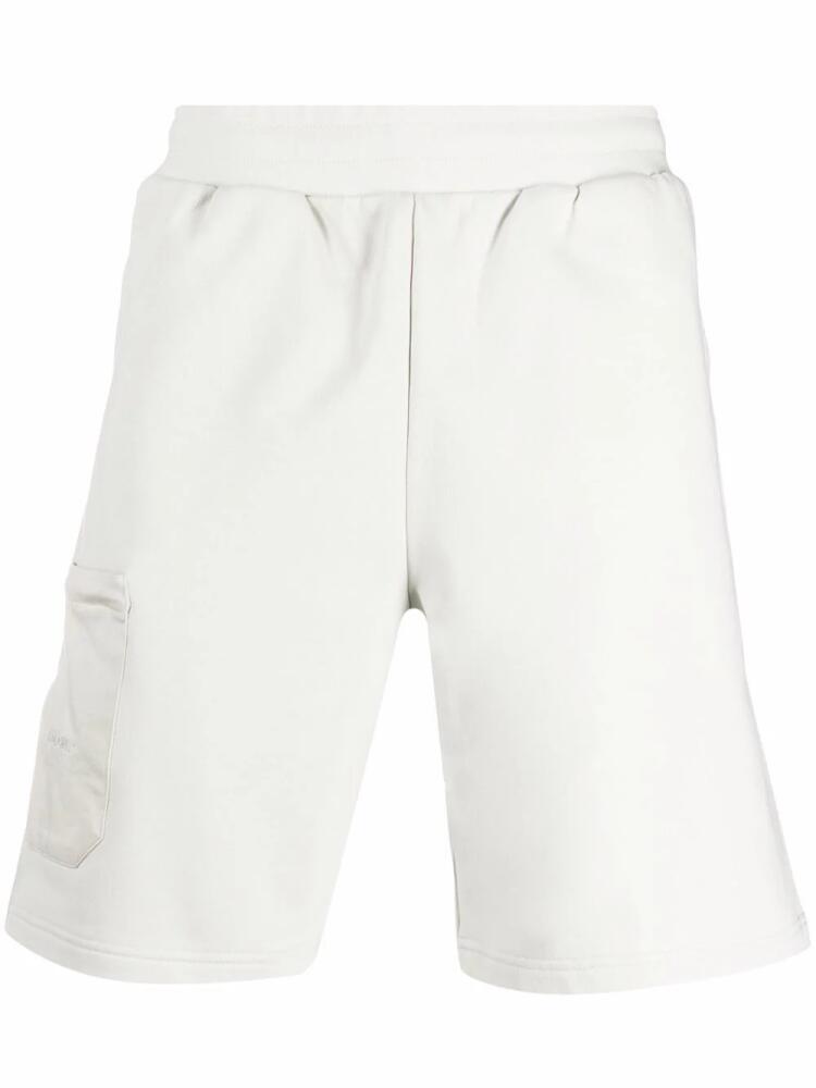 A-COLD-WALL* embroidered logo track shorts - Neutrals Cover