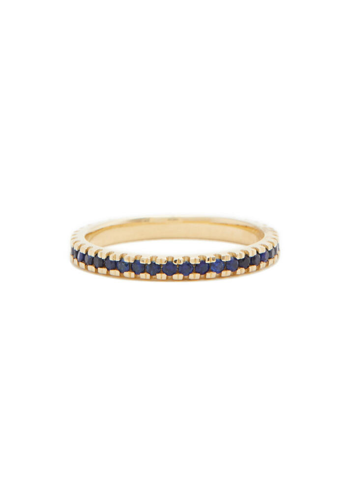 Roxanne First Sapphire Eternity 14kt Gold Ring - Blue Cover