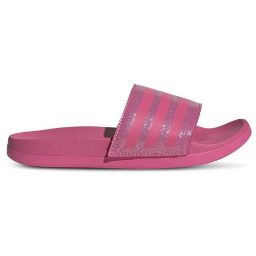 adidas Adilette Comfort Slides - Girls' Preschool Shoes Pulse Magenta/Bliss Pink/Pulse Magenta Cover