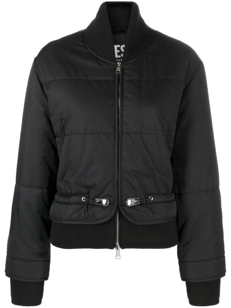 Diesel G-Vite quilted bomber jacket - Black Cover