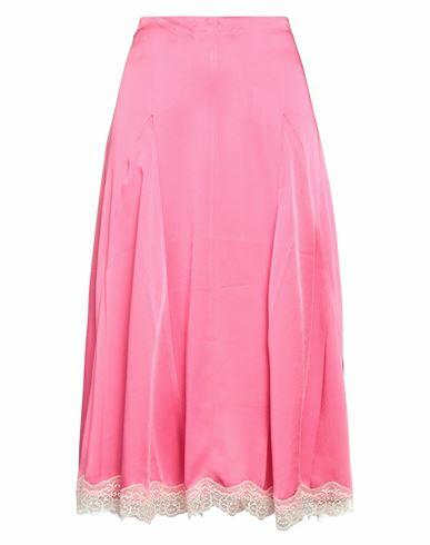 Semicouture Woman Midi skirt Fuchsia Acetate, Viscose, Polyamide Cover