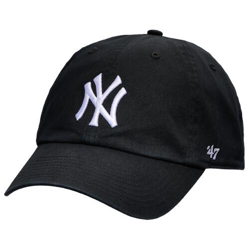 47 Brand New York Yankees Clean Up - Mens Black/White Cover