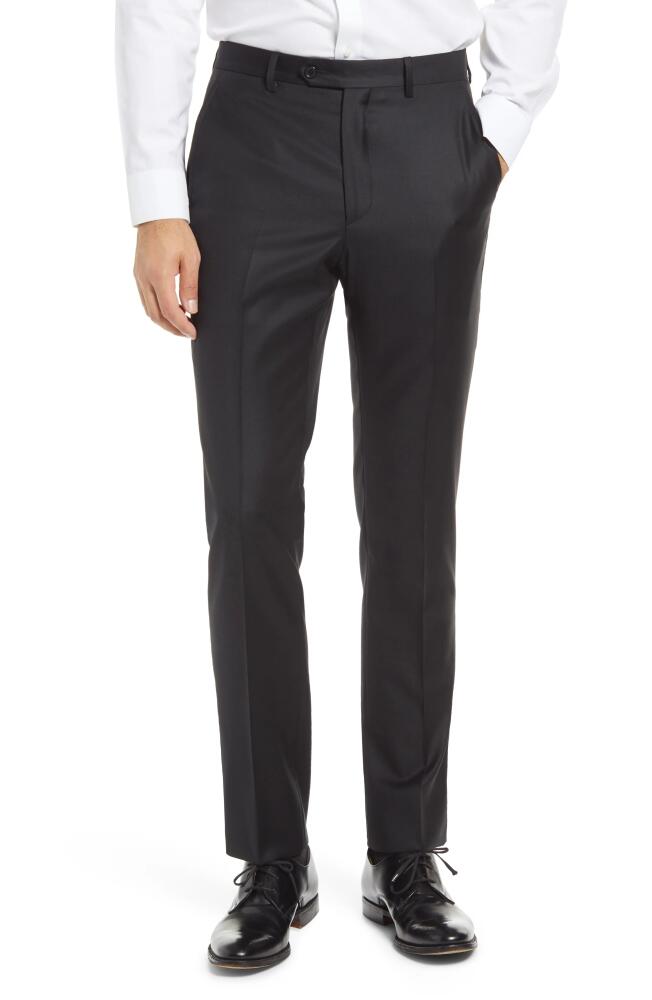 Santorelli Wool Serge Dress Pants in Black Cover