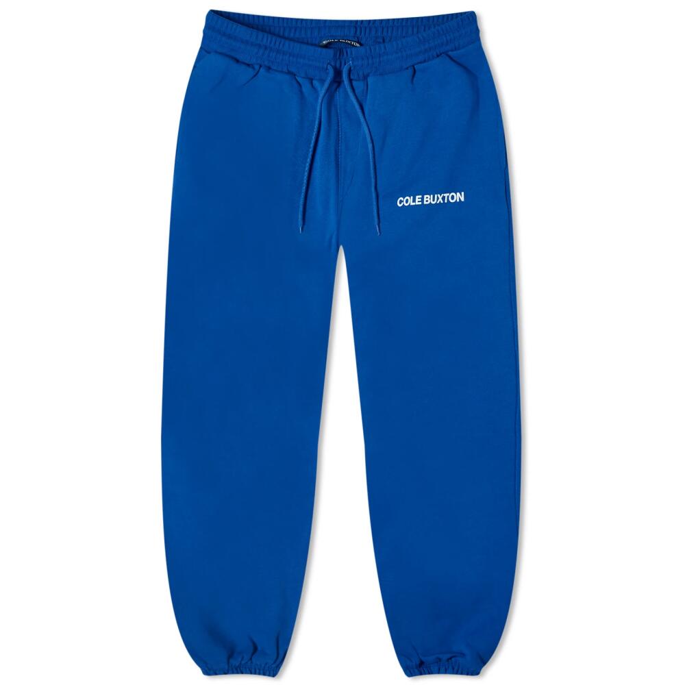 Cole Buxton Men's Sportswear Sweat Pants in Cobalt Blue Cover