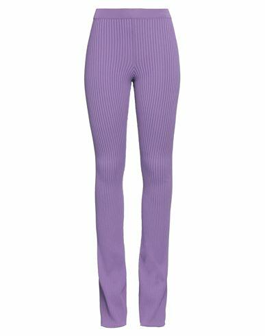 Laneus Woman Pants Light purple Viscose, Polyester Cover