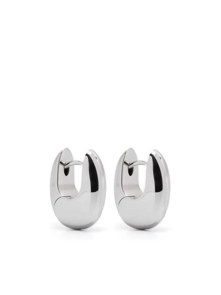 Tom Wood small Pebble earrings - Silver Cover