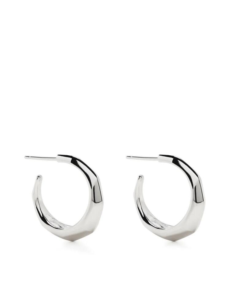 Dinny Hall Thalassa recycled silver hoop earrings Cover