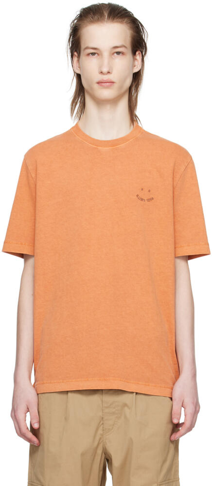 PS by Paul Smith Orange Happy T-Shirt Cover