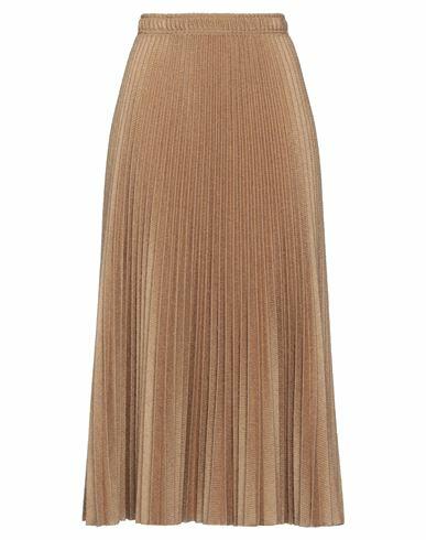 Ermanno Scervino Woman Midi skirt Mustard Acrylic, Mohair wool, Polyamide Cover