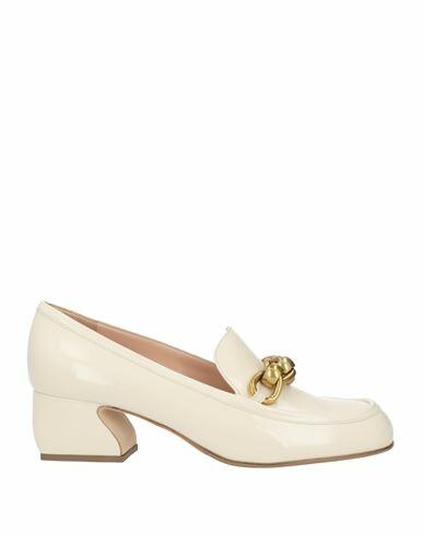 Si Rossi By Sergio Rossi Woman Loafers Cream Calfskin Cover