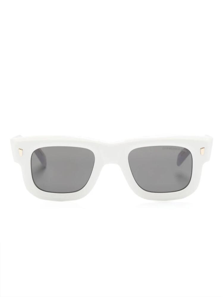 Cutler & Gross rectangle-frame tinted sunglasses - Black Cover