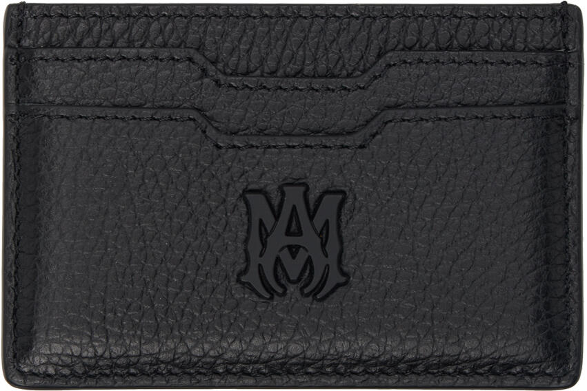 AMIRI Black MA Card Holder Cover