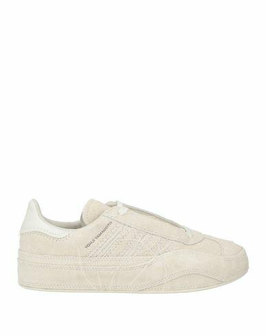 Y-3 Woman Sneakers Ivory Leather Cover